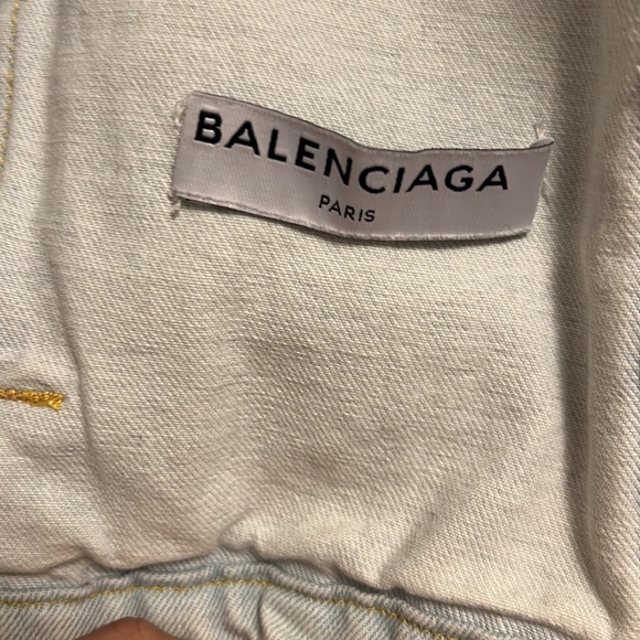 Authentic Balenciaga denim jacket - Picture 5 of 6